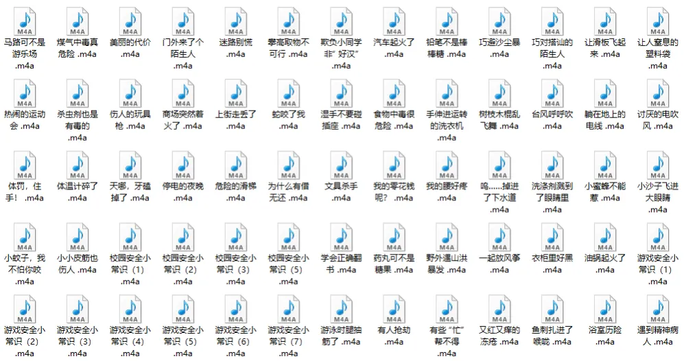 儿童安全自救宝典 (142集)