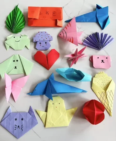 儿童趣味折纸大全：超30种手工教程与教案