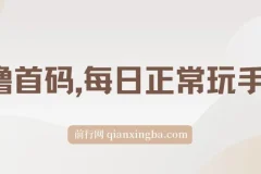 0撸项目，每日正常玩手机，日收500+，小白也能轻松上手