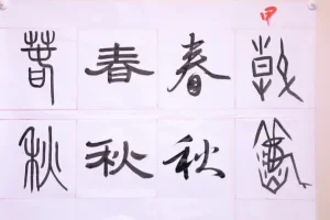 程一墨6节书法美育精品课