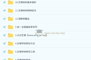 张雨桐 初中生物 2025-2026初一生物 秋上·全国版·A+