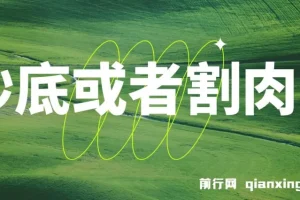 付费文章：抄底或者割肉?“雷劈下来的时候，你一定要在现场”VS“活着，才有资格继续下注”