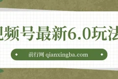 视频号最新6.0玩法，无人播剧，轻松日入3000+，最新蓝海项目，拉爆流量