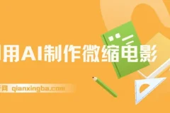 利用AI制作微缩电影，单条视频播放4000万，日变现2000+