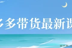 【蓝海项目】多多视频带货，纯搬运一个月搞了5w佣金，小白也能操作