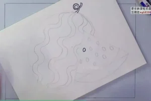 儿童蜡笔画入门教程：零基础学画水果蔬菜