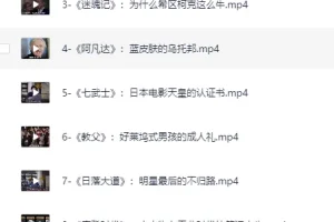 B站完整电影史大师课，焦雄屏世界电影20大名作赏析