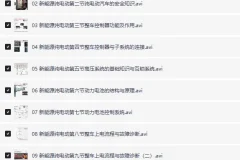 《新能源汽车维修课程》掌握前沿技术，成为行业紧缺人才