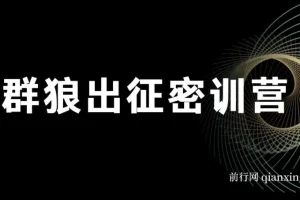 杀破狼  群狼出征——密训营