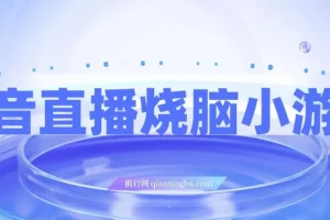 抖音直播烧脑小游戏，不需要找话题聊天，宝妈上班族也能用副业日赚1000+