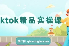 Tiktok精品实操课，跨境运营店商