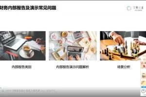 财务PPT汇报实战：安财体系年终总结与案例解析