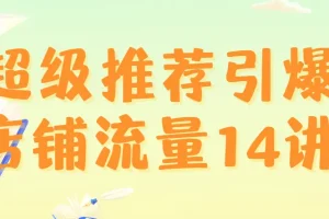 超级推荐引爆店铺流量14讲