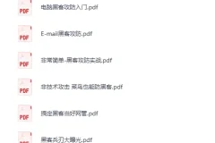 《黑客技术学习书籍大合集》 网络安全方向[PDF]