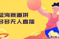 拼多多无人直播蓝海赛道，0成本变现，小白也能轻松上手