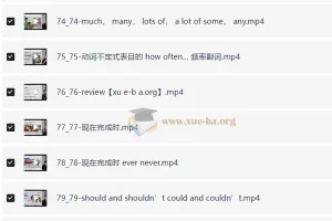 子龙老师-语法精讲课程118节