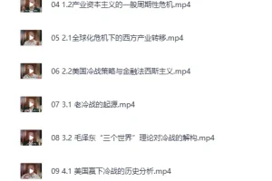 《B站 – 温铁军：从“老冷战”到“新冷战”》