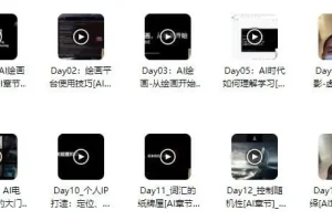 野菩萨AI绘画资深课2023，全新课程，全新视野，知识重构，引领未来