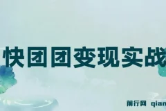 快团团变现实战营，千万级流水团长带你玩转快团团