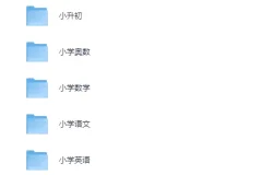 学而思小学课程和配套资料–语文数学英语奥数小升初总复习全套