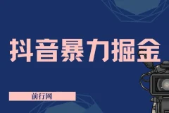 靠闪烁之光日入4000+，抖音暴力掘金，超级偏门玩法 保姆式教学