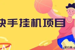 快手挂机项目，10天搞600+，无脑操作