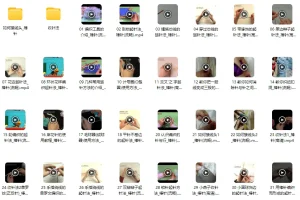 棒针基础知识视频（31课）如何接线头（2课）麦芽讲解收针法（2课）