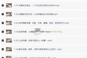 人大刘海龙教授：传播理论通识课