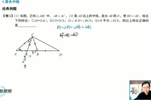 苏科版八年级数学上册培优课-全等三角形/一次函数/勾股定理专题精讲