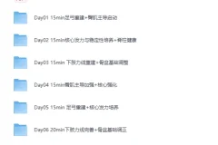 《B站付费课程-欧阳春晓 18天体态矫正·腰臀比雕刻》[MP4][20.3G]