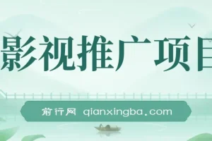 影视推广搬运项目，适合小白操作，无脑搬运，日入500+
