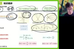 付力高二数学春季班：导数+概率+函数专题突破