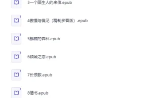 《2025精品书单推荐：爱情书单》[EPUB]