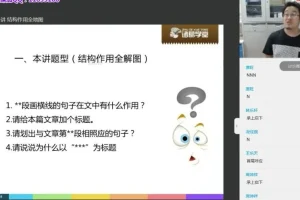 庖丁阅读现代文正课一级B：3-6年级全攻略