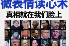 《3秒看穿人心的超级读心术》一门专注于微表情和肢体语言分析的实用心理学课程