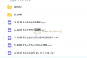 何连伟 高中物理 2026高二物理 A+尖端+S提升秋季班 更新中