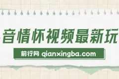 抖音情怀视频最新玩法，多种变现方式，单挑视频变现1000+，操作及其简单