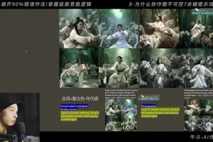 AI绘画全能班：55节StableDiffusion+MJ实战课