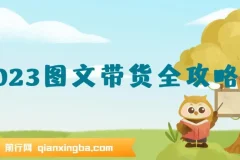 超火的图文带货全攻略：从0-1教你做图文书单，快速拿结果-长期项目