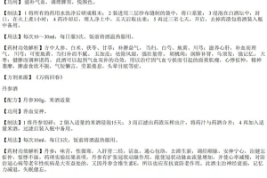 《各类养生酒配方大全》