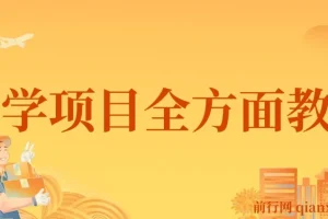 0成本玄学项目，全方面讲解教学，0-1搭建全流程（全）小白暴力掘金