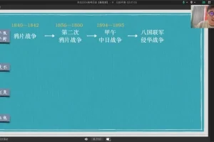 2024高考历史关也全程班：暑假+秋季+寒假+春季冲刺