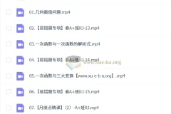 2024-2025初二数学 徐丝雨 A+暑假 秋季班 寒假 春季班