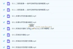 2026高三生物高考生物 张鹏 二轮