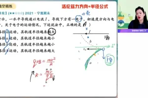 2023-2024高二物理冲顶班（S班）：洛伦兹力/动量/碰撞专题精讲