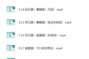 《英语零基础直达口语流利》B站付费课程 -来自美国的周树华