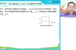 2023初三物理A+班：付雷中考冲刺全攻略