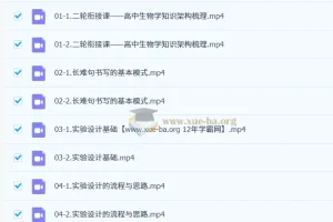 2026高三生物高考生物 张鹏 二轮