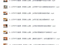 《B站付费课程：旁门左道PPT八合一+PPT高手修神记[MP4][24G]