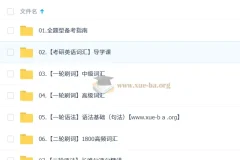 2027 大学英语 考研英语 唐静全程